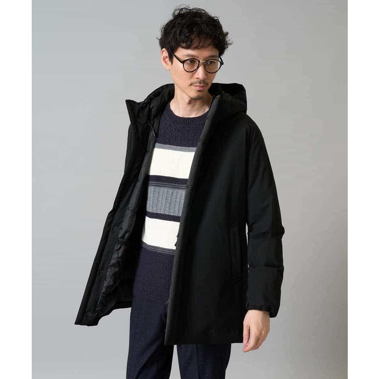 【軽量/撥水】ラミネートダウンフードコート | a.v.v【MEN】 | 詳細画像13 