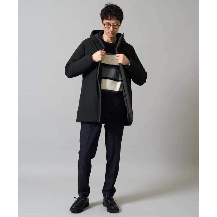 【軽量/撥水】ラミネートダウンフードコート | a.v.v【MEN】 | 詳細画像7 