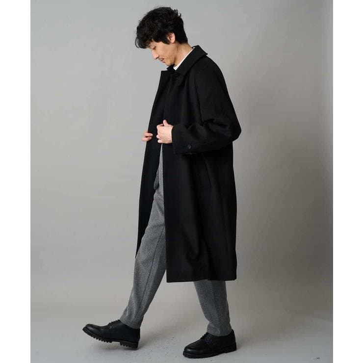 ワイドシルエットステンカラーコート | a.v.v【MEN】 | 詳細画像13 