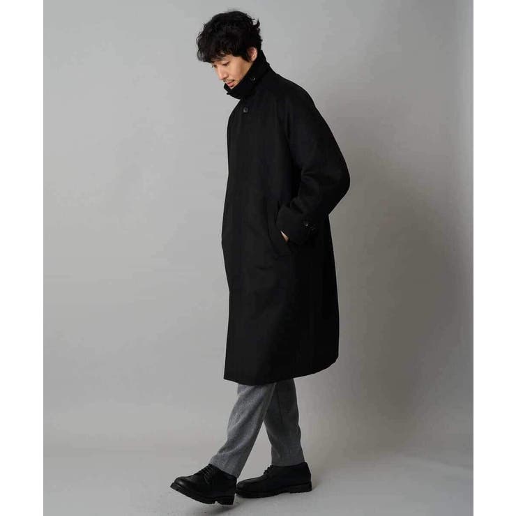 ワイドシルエットステンカラーコート | a.v.v【MEN】 | 詳細画像15 