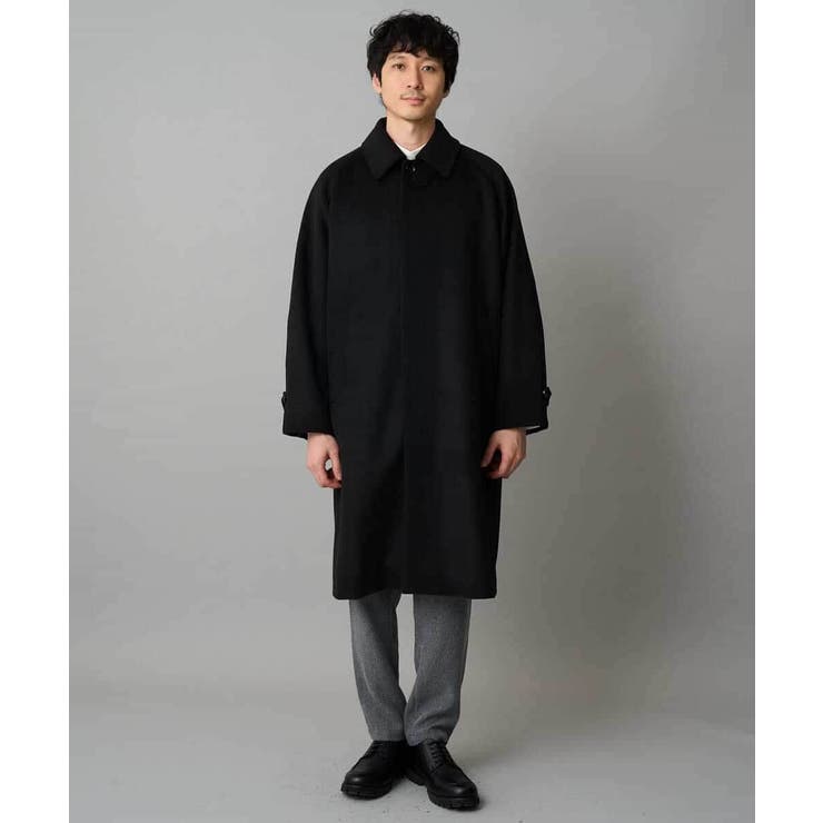 ワイドシルエットステンカラーコート | a.v.v【MEN】 | 詳細画像17 
