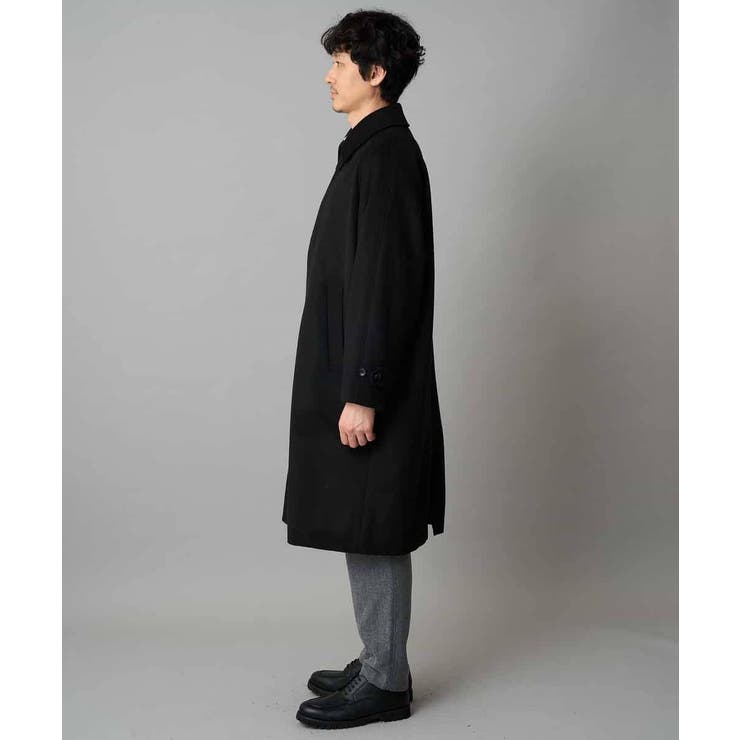 ワイドシルエットステンカラーコート | a.v.v【MEN】 | 詳細画像18 