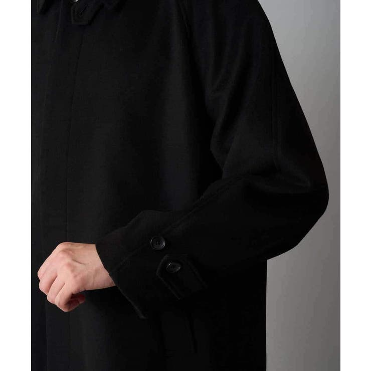ワイドシルエットステンカラーコート | a.v.v【MEN】 | 詳細画像22 