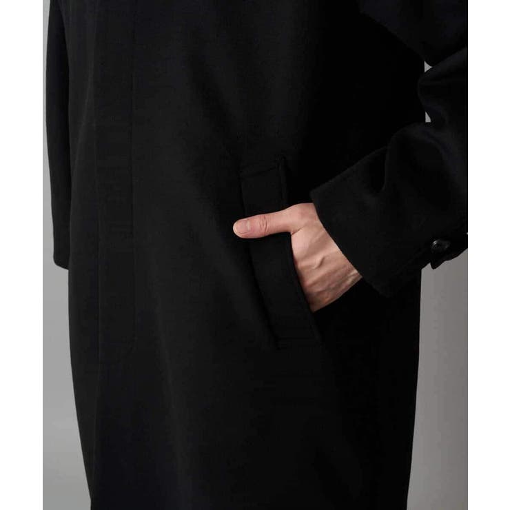 ワイドシルエットステンカラーコート | a.v.v【MEN】 | 詳細画像23 