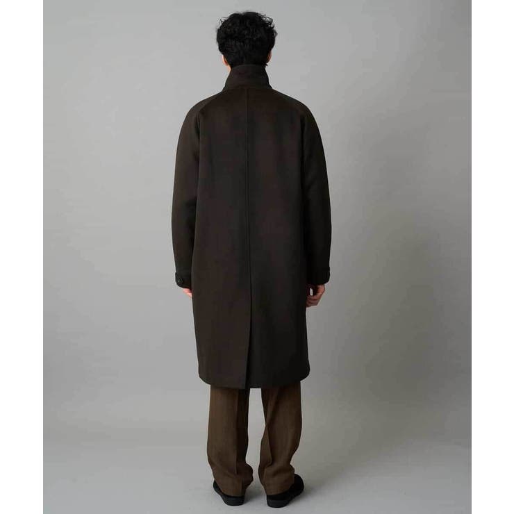 ワイドシルエットスタンドカラーコート | a.v.v【MEN】 | 詳細画像16 