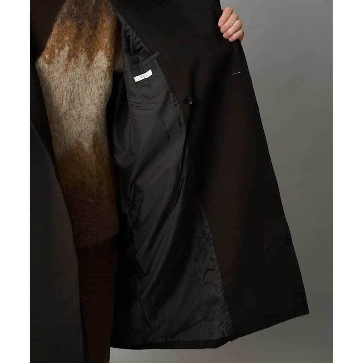 ワイドシルエットスタンドカラーコート | a.v.v【MEN】 | 詳細画像22 