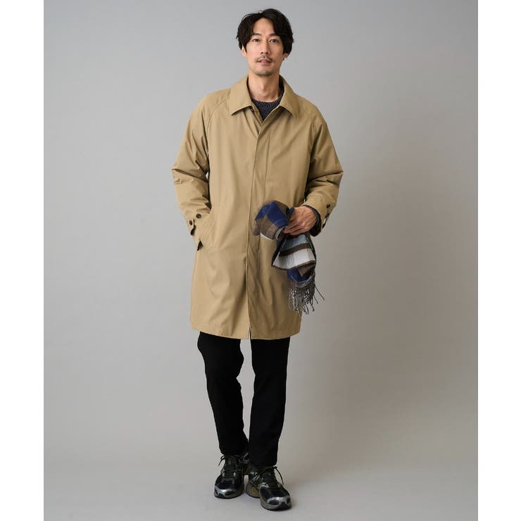 【830FPダウン/軽量/撥水/防風】ライトスカイダウンステンカラーコート | a.v.v【MEN】 | 詳細画像2