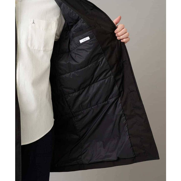 【830FPダウン/軽量/撥水/防風】ライトスカイダウンステンカラーコート | a.v.v【MEN】 | 詳細画像38