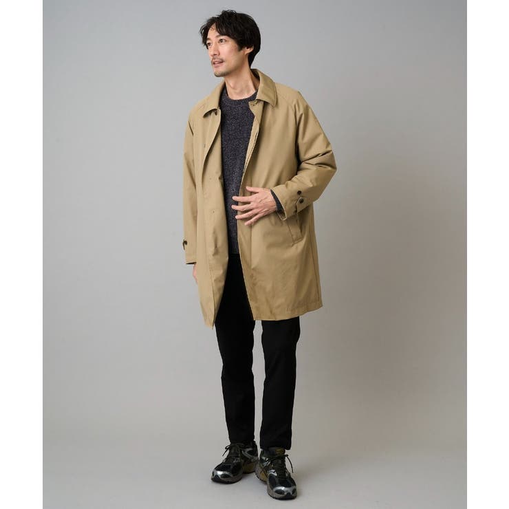 【830FPダウン/軽量/撥水/防風】ライトスカイダウンステンカラーコート | a.v.v【MEN】 | 詳細画像4