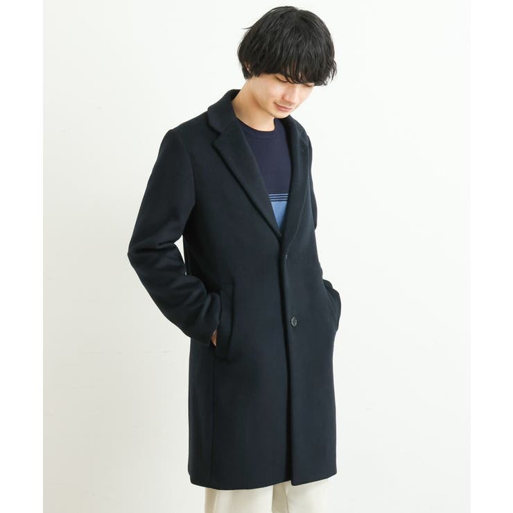 S-XXL】ウールチェスターコート[品番：ITKW0007245]｜a.v.v【MEN