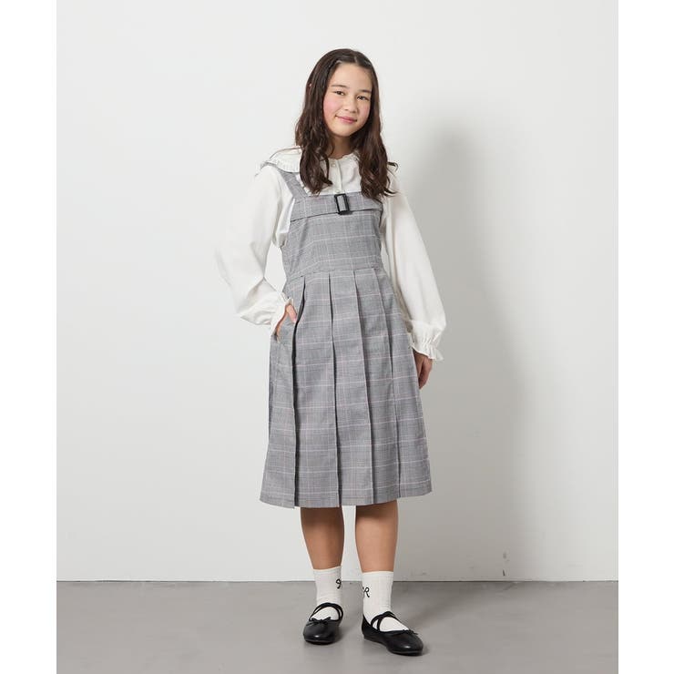 [130]ダブルフリルカラーブラウス | a.v.v【KIDS】 | 詳細画像17 