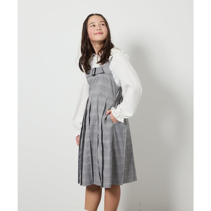 [140-150]ダブルフリルカラーブラウス | a.v.v【KIDS】 | 詳細画像19 