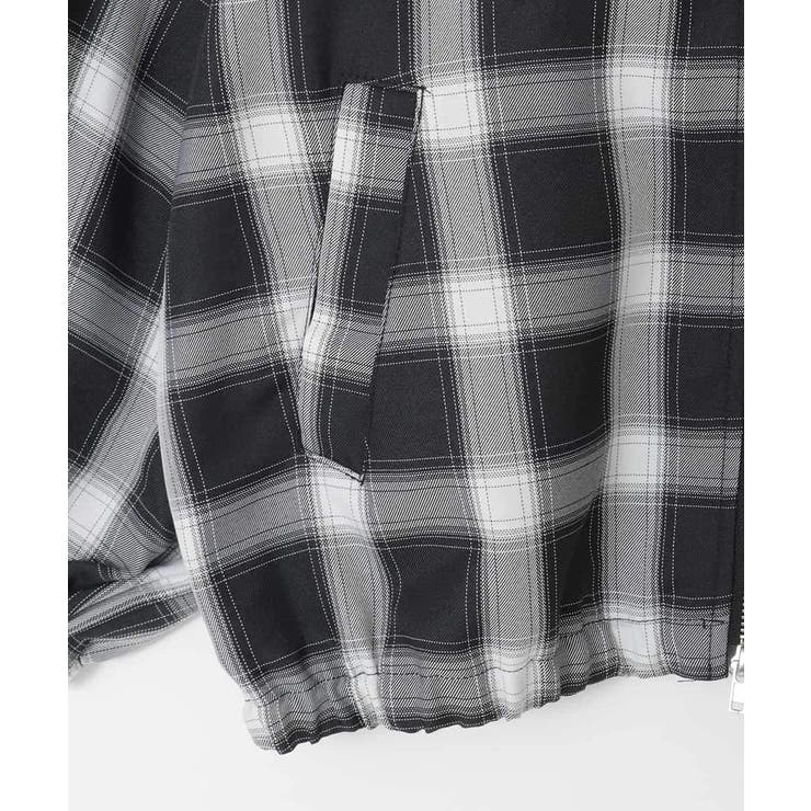 [130-160]フーディーチェックシャツブルゾン | a.v.v【KIDS】 | 詳細画像13 