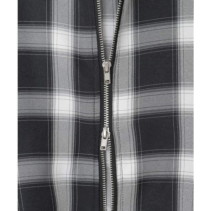 [130-160]フーディーチェックシャツブルゾン | a.v.v【KIDS】 | 詳細画像14 