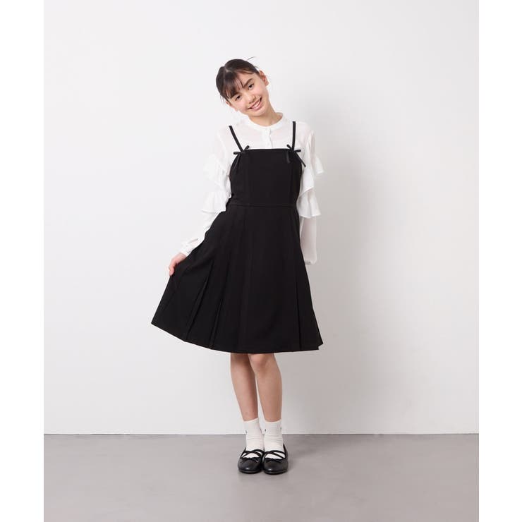 [130-160]袖フリルブラウス | a.v.v【KIDS】 | 詳細画像14 