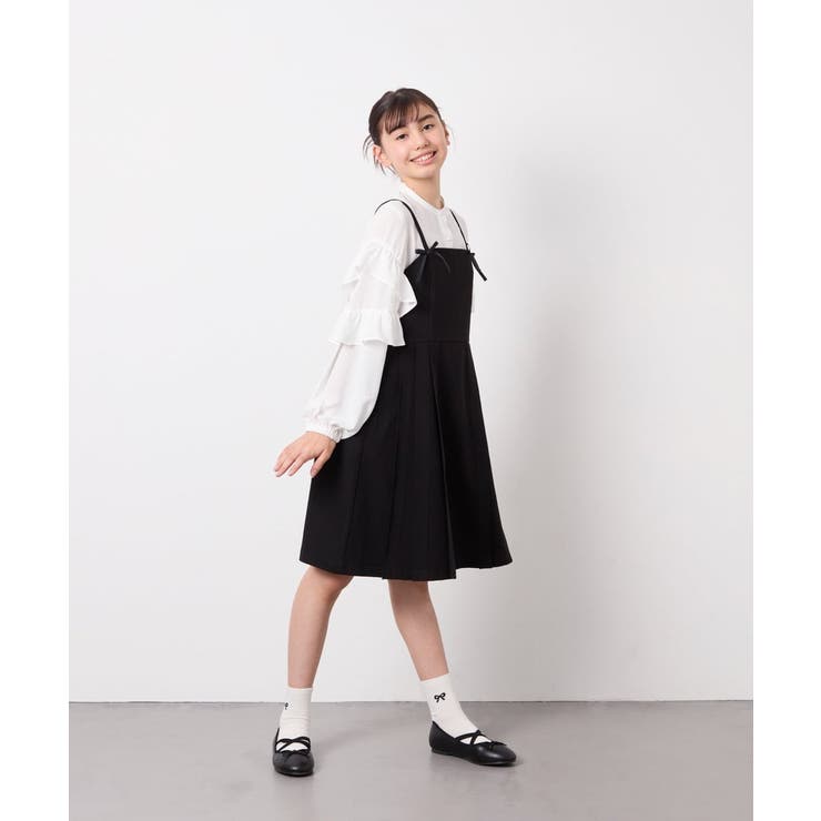 [130-160]袖フリルブラウス | a.v.v【KIDS】 | 詳細画像18 