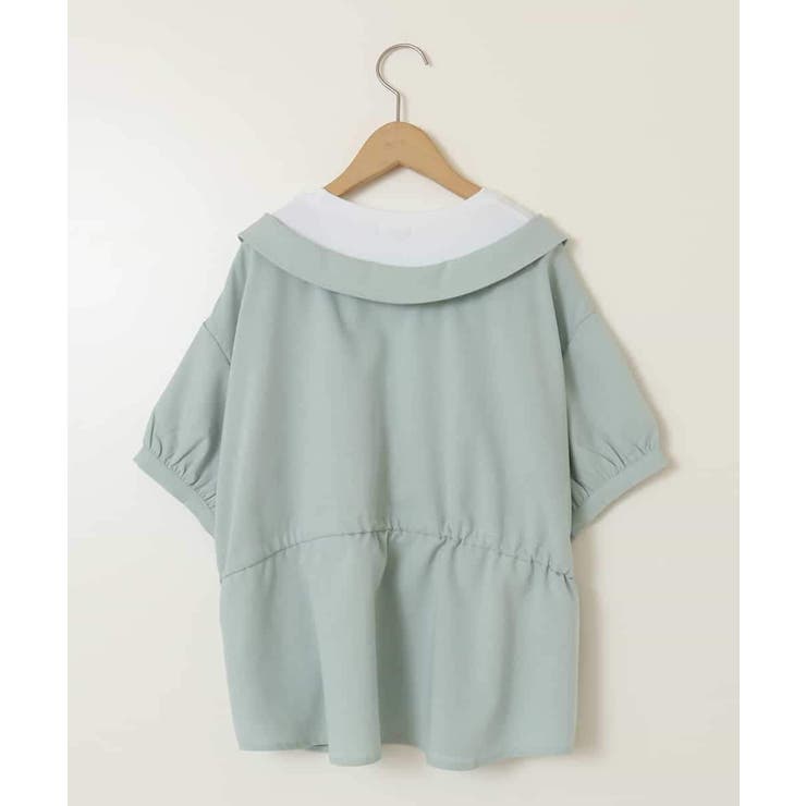 [140-150]麻調レイヤード風ブラウス | a.v.v【KIDS】 | 詳細画像23 