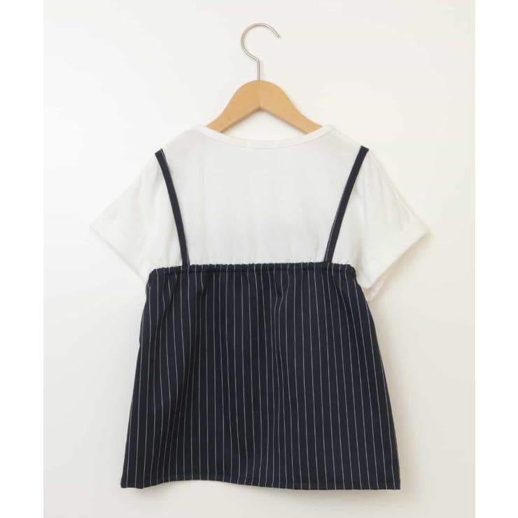 [100-130]【セットアップ対応】ビスチェドッキング風トップス | a.v.v【KIDS】 | 詳細画像14 