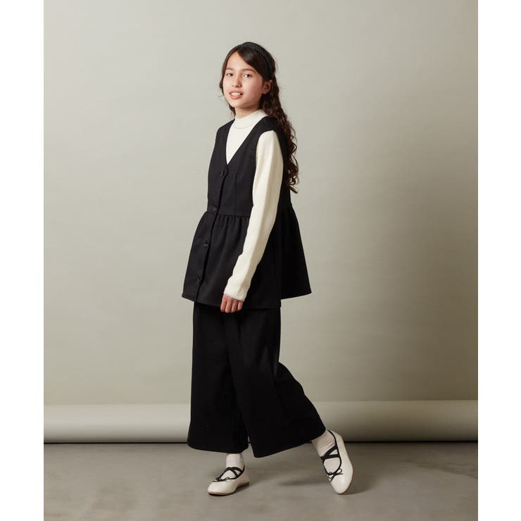 [140-150]【セットアップ対応】ペプラムギャザージレ | a.v.v【KIDS】 | 詳細画像23 