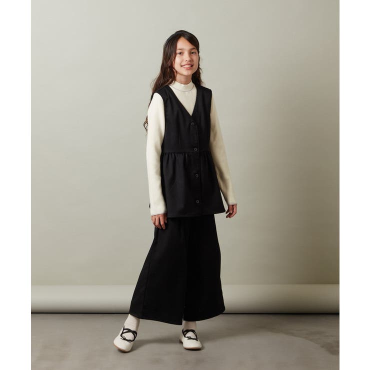 [140-150]【セットアップ対応】ペプラムギャザージレ | a.v.v【KIDS】 | 詳細画像27 