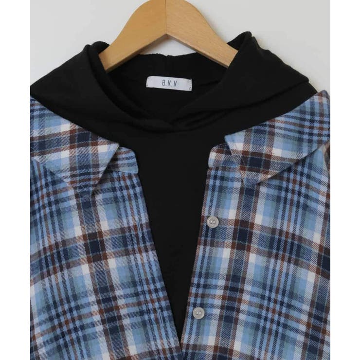 [140-150]【ふんわり重ね着】レイヤードシャツ | a.v.v【KIDS】 | 詳細画像30 