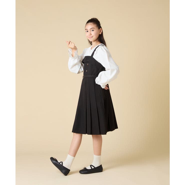 [130-160]フリルカラーブラウス | a.v.v【KIDS】 | 詳細画像13 