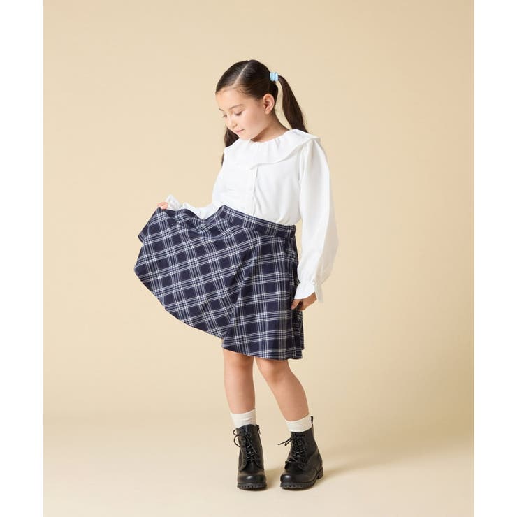 [130-160]フリルカラーブラウス | a.v.v【KIDS】 | 詳細画像20 