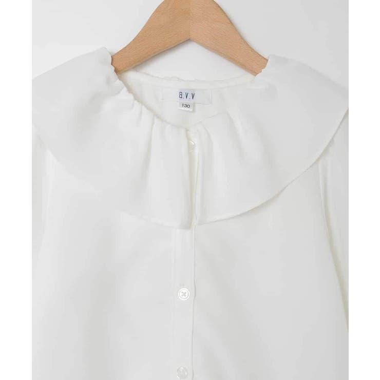 [130-160]フリルカラーブラウス | a.v.v【KIDS】 | 詳細画像23 
