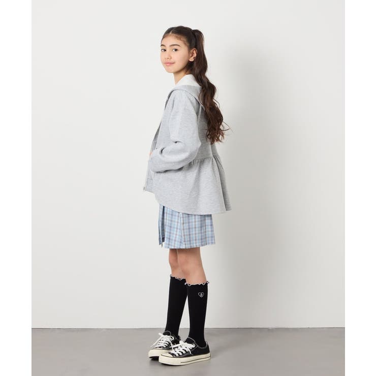 [110-130]バックギャザーダンボールパーカー | a.v.v【KIDS】 | 詳細画像36 