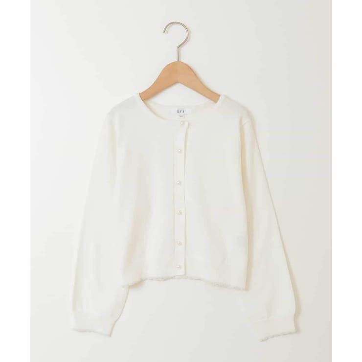 [110-130]パール調ボタンカーデ | a.v.v【KIDS】 | 詳細画像11 