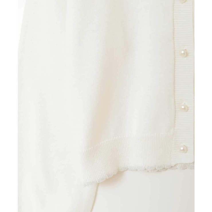 [110-130]パール調ボタンカーデ | a.v.v【KIDS】 | 詳細画像15 