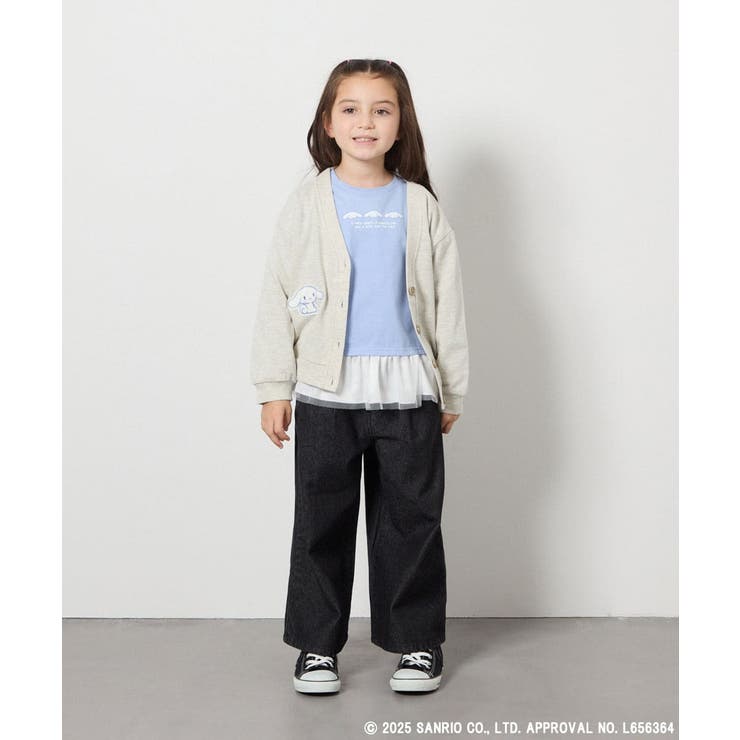 [100-130]【ポチャッコ＆シナモロール】スウェットカーディガン | a.v.v【KIDS】 | 詳細画像5 