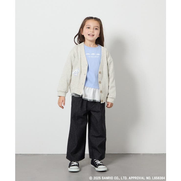 [100-130]【ポチャッコ＆シナモロール】スウェットカーディガン | a.v.v【KIDS】 | 詳細画像6 