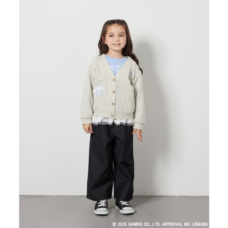 [100-130]【ポチャッコ＆シナモロール】スウェットカーディガン | a.v.v【KIDS】 | 詳細画像7 