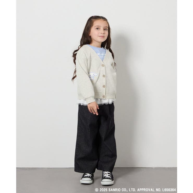 [100-130]【ポチャッコ＆シナモロール】スウェットカーディガン | a.v.v【KIDS】 | 詳細画像9 
