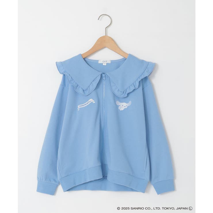 【数量限定】[110 160][シナモロール＆ポチャッコ]フリル衿スウェットカー… | a.v.v【KIDS】 | 詳細画像16 