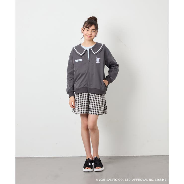 【数量限定】[110 160][シナモロール＆ポチャッコ]フリル衿スウェットカー… | a.v.v【KIDS】 | 詳細画像25 