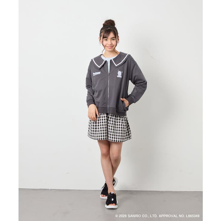 【数量限定】[110 160][シナモロール＆ポチャッコ]フリル衿スウェットカー… | a.v.v【KIDS】 | 詳細画像27 