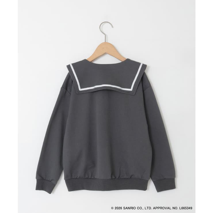 【数量限定】[110 160][シナモロール＆ポチャッコ]フリル衿スウェットカー… | a.v.v【KIDS】 | 詳細画像32 