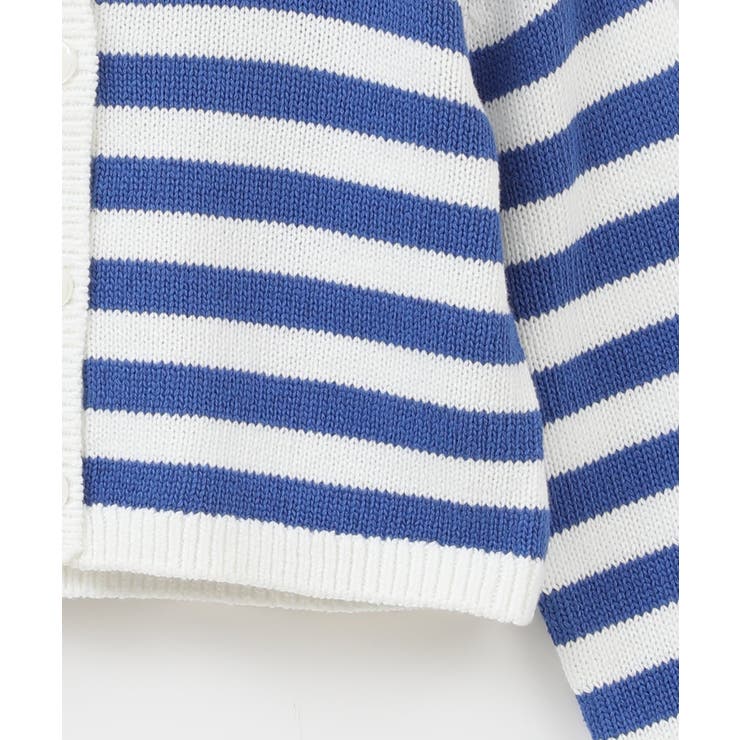 [100-130]ボーダーニットカーデ | a.v.v【KIDS】 | 詳細画像24 