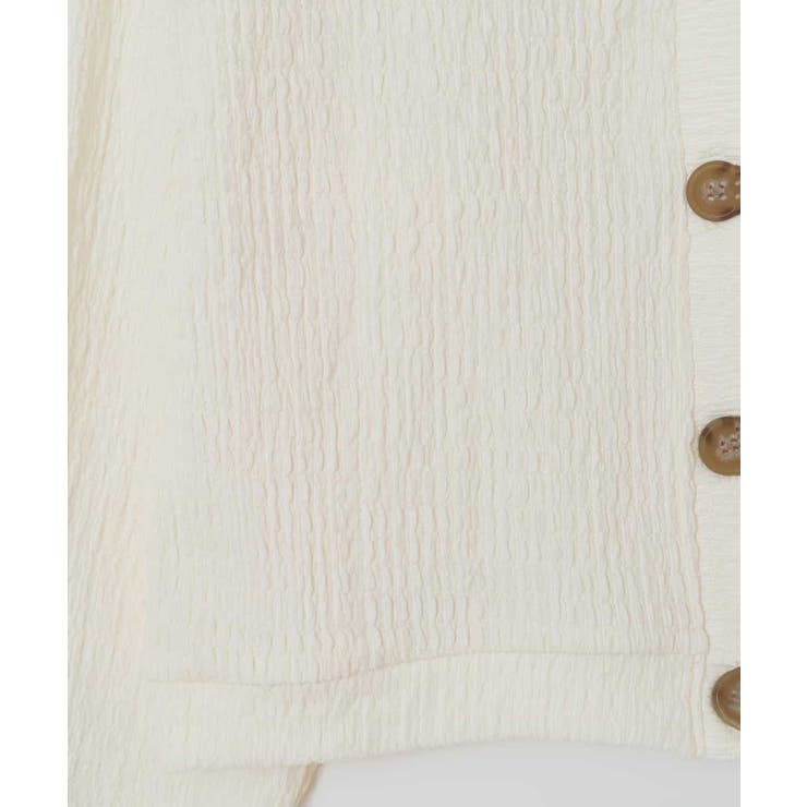 [100-130]シャーリングＶネックカーディガン | a.v.v【KIDS】 | 詳細画像18 