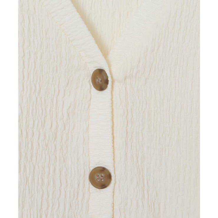 [100-130]シャーリングＶネックカーディガン | a.v.v【KIDS】 | 詳細画像19 