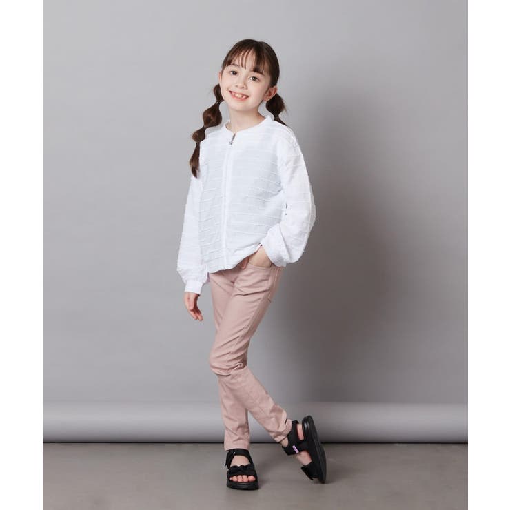 [100-130]【UVカット】ボーダーJQカーデ | a.v.v【KIDS】 | 詳細画像18 