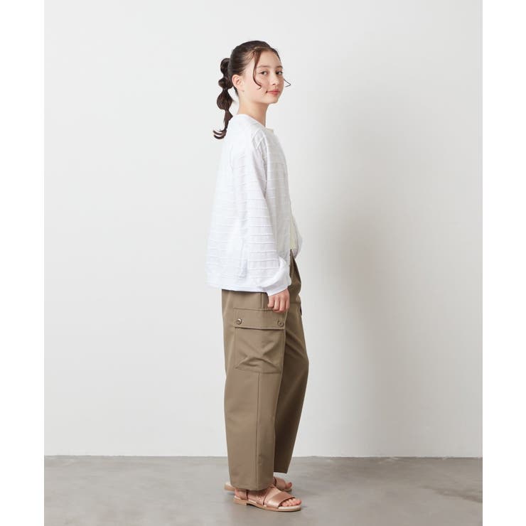 [100-130]【UVカット】ボーダーJQカーデ | a.v.v【KIDS】 | 詳細画像29 