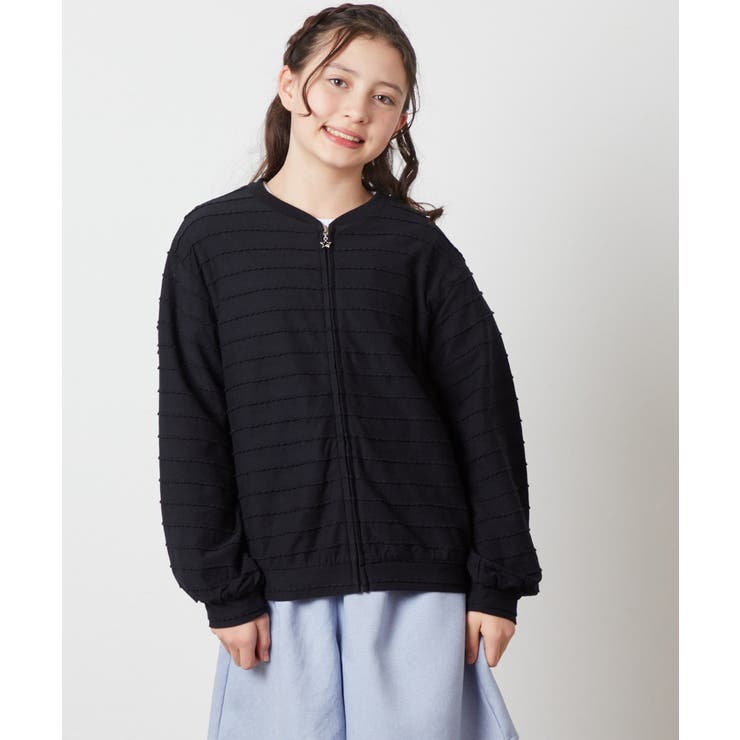 [100-130]【UVカット】ボーダーJQカーデ | a.v.v【KIDS】 | 詳細画像31 