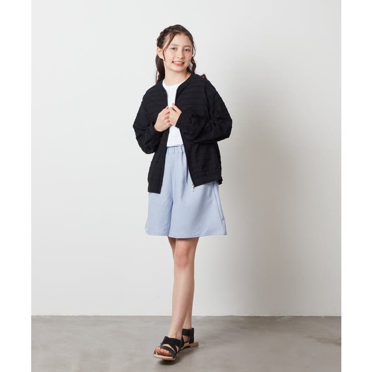 [100-130]【UVカット】ボーダーJQカーデ | a.v.v【KIDS】 | 詳細画像36 