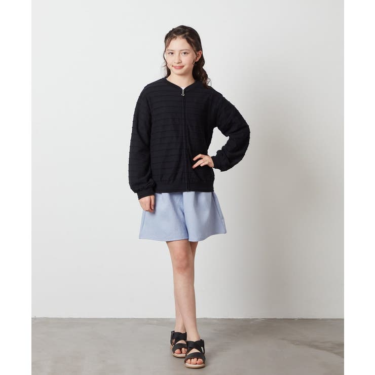 [100-130]【UVカット】ボーダーJQカーデ | a.v.v【KIDS】 | 詳細画像39 