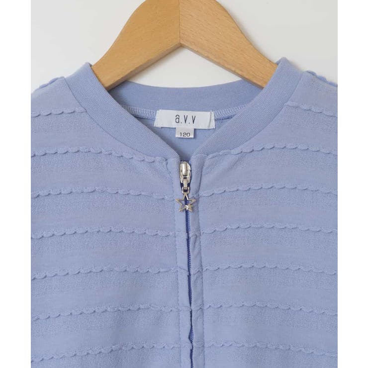 [100-130]【UVカット】ボーダーJQカーデ | a.v.v【KIDS】 | 詳細画像42 