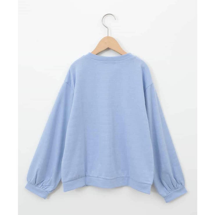 [140-150]【UVカット】ボーダージャカードカーディガン | a.v.v【KIDS】 | 詳細画像27 