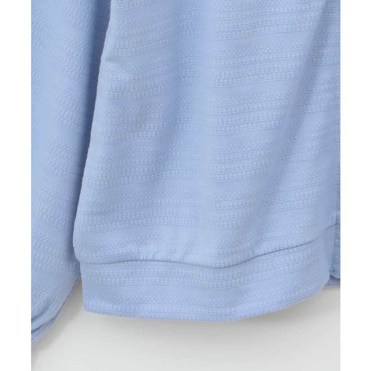 [140-150]【UVカット】ボーダージャカードカーディガン | a.v.v【KIDS】 | 詳細画像30 